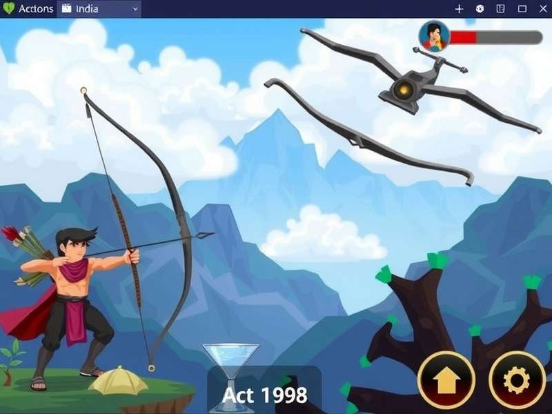 Regional Popularity of Gandiv Archery Hero Gandiv Archery Hero Download Map in India